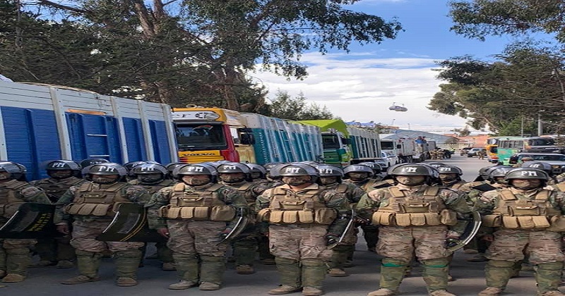 Camión transportaba fardos de ropa usada camuflada bajo ladrillos - La ojota