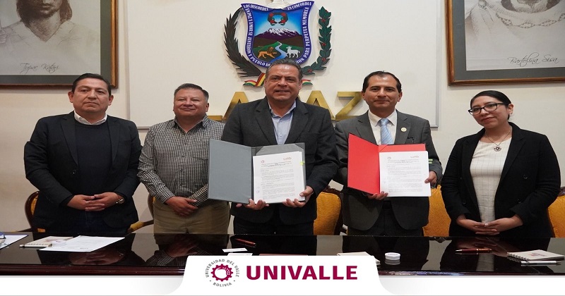 Bolivia: UNIVALLE signs strategic cooperation agreement with La Paz government